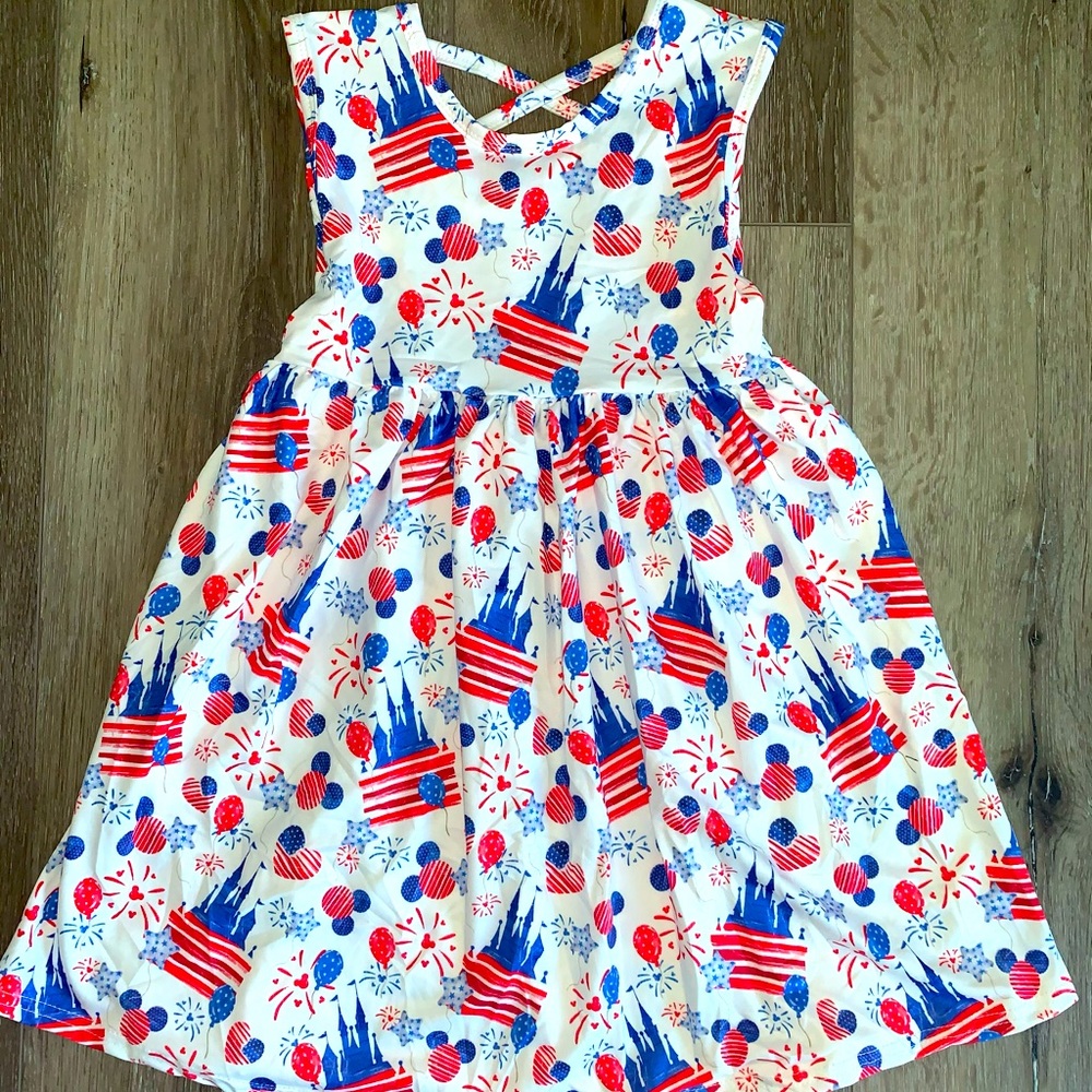 Disney Patriotic Tank Dress